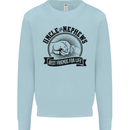 Uncle & Nephews Best Friends Uncle's Day Mens Sweatshirt Jumper Light Blue