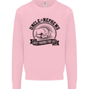 Uncle & Nephews Best Friends Uncle's Day Mens Sweatshirt Jumper Light Pink