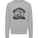 Uncle & Nephews Best Friends Uncle's Day Mens Sweatshirt Jumper Sports Grey