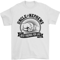 Uncle & Nephews Best Friends Uncle's Day Mens T-Shirt Cotton Gildan White