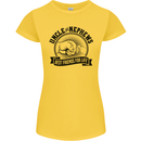 Uncle & Nephews Best Friends Uncle's Day Womens Petite Cut T-Shirt Yellow
