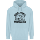 Uncle & Niece Best Friends Uncle's Day Childrens Kids Hoodie Light Blue