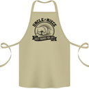 Uncle & Niece Best Friends Uncle's Day Cotton Apron 100% Organic Khaki