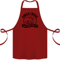 Uncle & Niece Best Friends Uncle's Day Cotton Apron 100% Organic Maroon