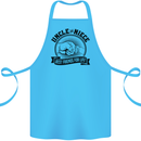 Uncle & Niece Best Friends Uncle's Day Cotton Apron 100% Organic Turquoise