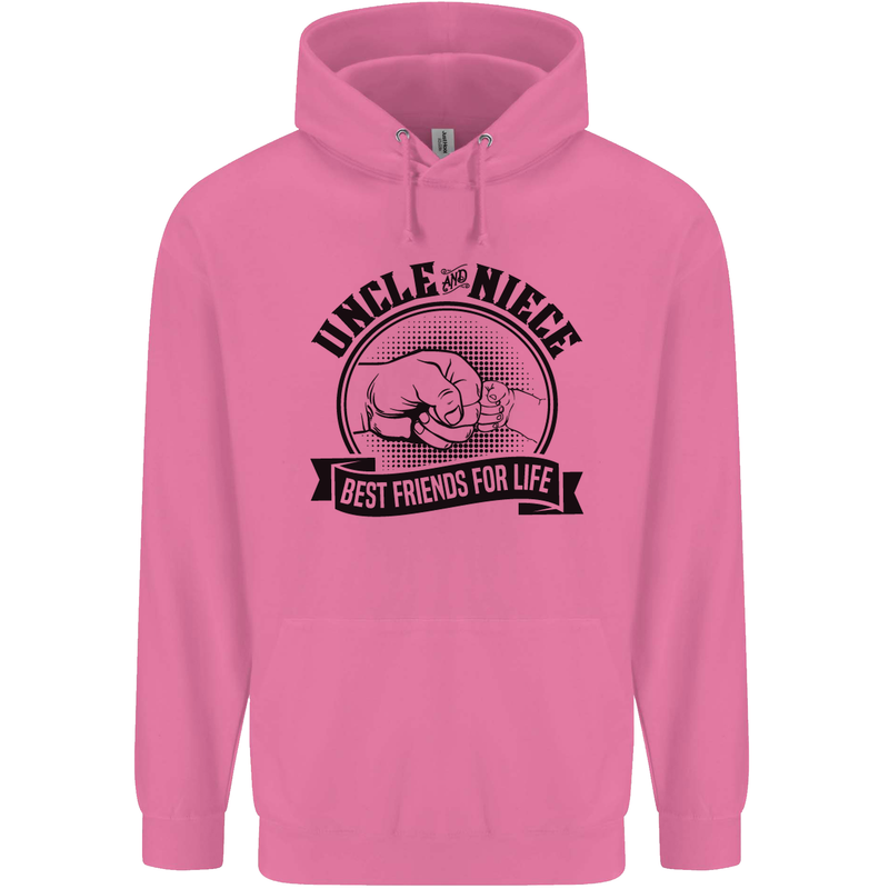 Uncle & Niece Best Friends Uncle's Day Mens 80% Cotton Hoodie Azelea