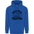 Uncle & Niece Best Friends Uncle's Day Mens 80% Cotton Hoodie Royal Blue
