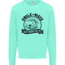 Uncle & Niece Best Friends Uncle's Day Mens Sweatshirt Jumper Peppermint