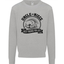 Uncle & Niece Best Friends Uncle's Day Mens Sweatshirt Jumper Sports Grey