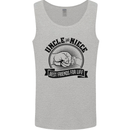Uncle & Niece Best Friends Uncle's Day Mens Vest Tank Top Sports Grey