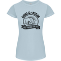 Uncle & Niece Best Friends Uncle's Day Womens Petite Cut T-Shirt Light Blue