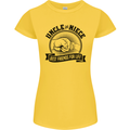 Uncle & Niece Best Friends Uncle's Day Womens Petite Cut T-Shirt Yellow