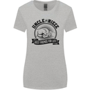 Uncle & Niece Best Friends Uncle's Day Womens Wider Cut T-Shirt Sports Grey
