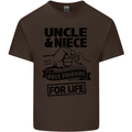 Uncle & Niece Friends for Life Funny Day Kids T-Shirt Childrens Chocolate