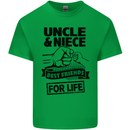 Uncle & Niece Friends for Life Funny Day Kids T-Shirt Childrens Irish Green