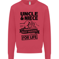 Uncle & Niece Friends for Life Funny Day Mens Sweatshirt Jumper Heliconia
