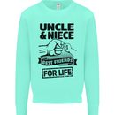 Uncle & Niece Friends for Life Funny Day Mens Sweatshirt Jumper Peppermint