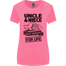 Uncle & Niece Friends for Life Funny Day Womens Wider Cut T-Shirt Azalea