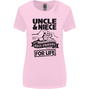 Uncle & Niece Friends for Life Funny Day Womens Wider Cut T-Shirt Light Pink