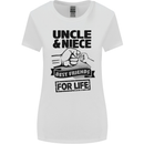 Uncle & Niece Friends for Life Funny Day Womens Wider Cut T-Shirt White
