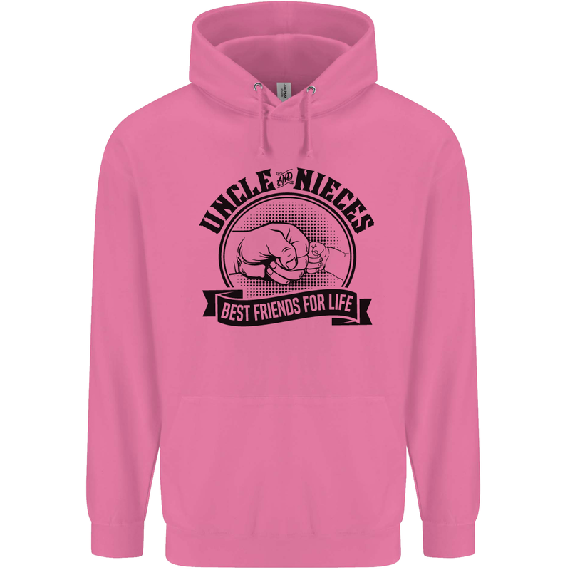Uncle & Nieces Best Friends Uncle's Day Childrens Kids Hoodie Azalea