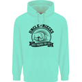 Uncle & Nieces Best Friends Uncle's Day Childrens Kids Hoodie Peppermint