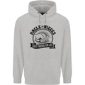 Uncle & Nieces Best Friends Uncle's Day Childrens Kids Hoodie Sports Grey