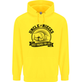 Uncle & Nieces Best Friends Uncle's Day Childrens Kids Hoodie Yellow