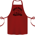 Uncle & Nieces Best Friends Uncle's Day Cotton Apron 100% Organic Maroon