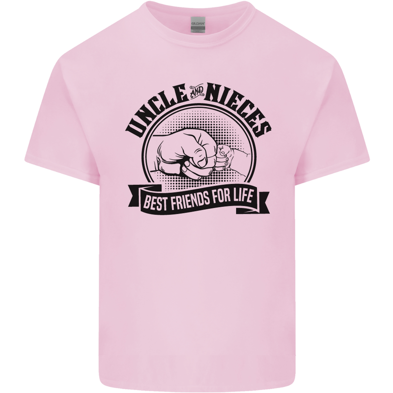 Uncle & Nieces Best Friends Uncle's Day Kids T-Shirt Childrens Light Pink