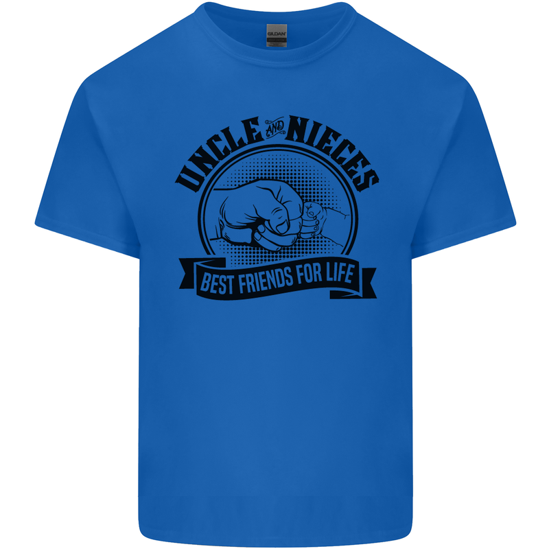 Uncle & Nieces Best Friends Uncle's Day Kids T-Shirt Childrens Royal Blue