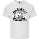 Uncle & Nieces Best Friends Uncle's Day Kids T-Shirt Childrens White