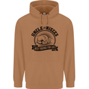 Uncle & Nieces Best Friends Uncle's Day Mens 80% Cotton Hoodie Caramel Latte