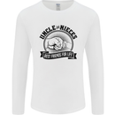 Uncle & Nieces Best Friends Uncle's Day Mens Long Sleeve T-Shirt White