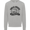 Uncle & Nieces Best Friends Uncle's Day Mens Sweatshirt Jumper Sports Grey