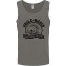 Uncle & Nieces Best Friends Uncle's Day Mens Vest Tank Top Charcoal