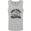 Uncle & Nieces Best Friends Uncle's Day Mens Vest Tank Top Sports Grey