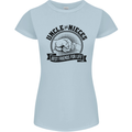 Uncle & Nieces Best Friends Uncle's Day Womens Petite Cut T-Shirt Light Blue