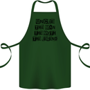 Uncle the Man the Myth the Legend Cotton Apron 100% Organic Forest Green