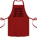 Uncle the Man the Myth the Legend Cotton Apron 100% Organic Maroon