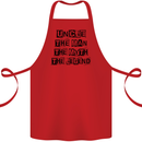 Uncle the Man the Myth the Legend Cotton Apron 100% Organic Red