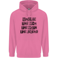 Uncle the Man the Myth the Legend Mens 80% Cotton Hoodie Azelea
