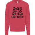 Uncle the Man the Myth the Legend Mens Sweatshirt Jumper Heliconia