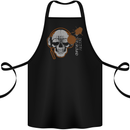 Underground DJ Skull DJing Music Cotton Apron 100% Organic Black