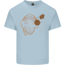 Underground DJ Skull DJing Music Kids T-Shirt Childrens Light Blue