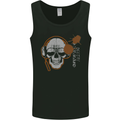 Underground DJ Skull DJing Music Mens Vest Tank Top Black