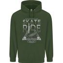 Underground Skate Ride Skateboard Childrens Kids Hoodie Forest Green
