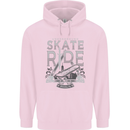 Underground Skate Ride Skateboard Childrens Kids Hoodie Light Pink