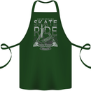 Underground Skate Ride Skateboard Cotton Apron 100% Organic Forest Green