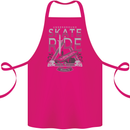 Underground Skate Ride Skateboard Cotton Apron 100% Organic Pink